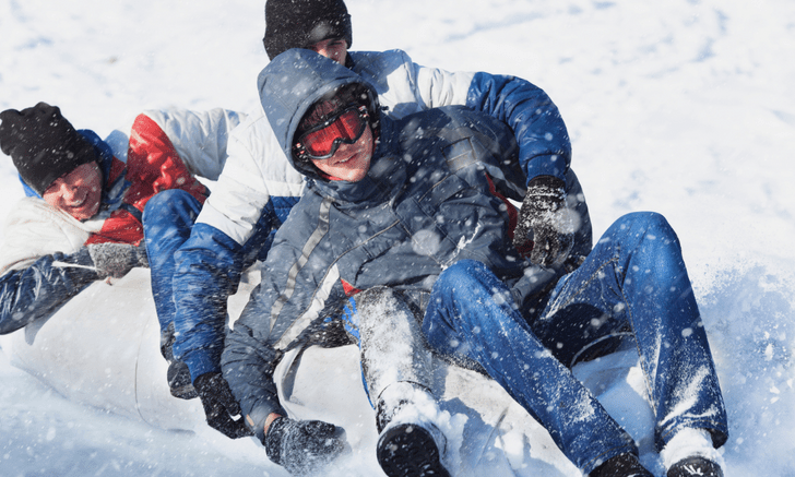 Фото №3 - Когда каток и лыжи надоели: 10 необычных зимних развлечений 🥰
