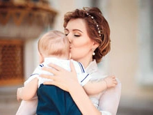 Мария Кожевникова крестила младшего сына