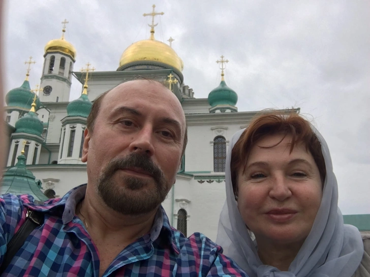 Галина Коньшина с супругом