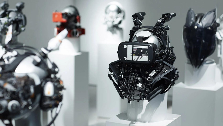 В Японии проходит необычная выставка киберпанк скульптур