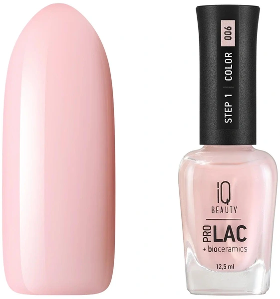 Лак для ногтей ProLac + Bioceramics укрепляющий IQ BEAUTY 