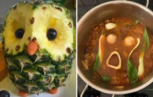 Ананас с глазами и Шрэк из картошки: 25 самых странных фото еды, которые удивляют
