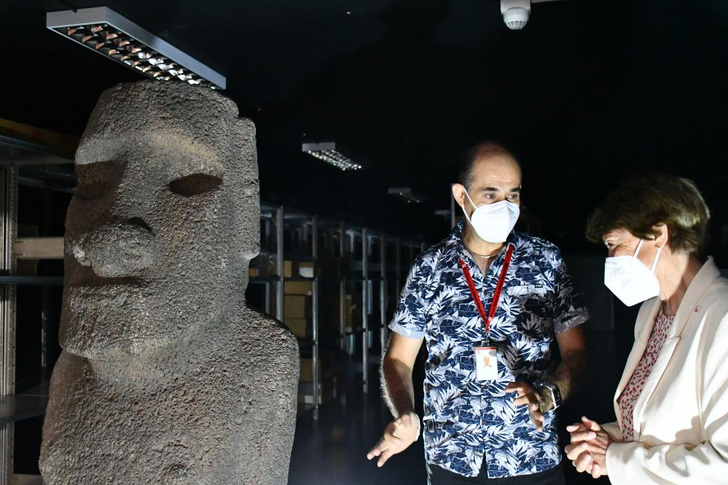 Чилийский музей вернет народу рапа-нуи увезенную 150 лет назад статую Моай-Тау