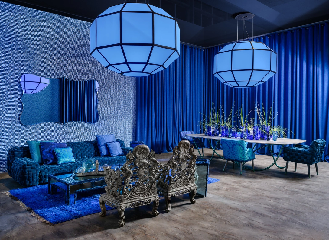 «Синий дом» Паолы Навоне для Turri | Источник: www.ftfoto.it