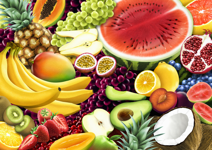 белок в фруктах