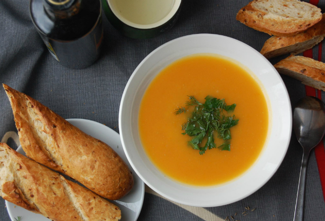 Крем-суп из тыквы фото