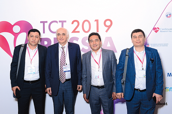 С узбекскими врачами на конгрессе