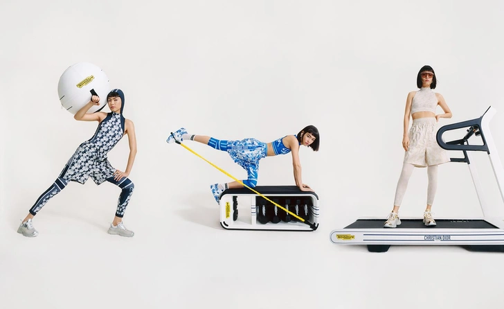 Dior и Technogym выпустили коллекцию спортивного оборудования | mydecor.ru