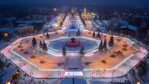 Где кататься на лыжах и коньках в Москве