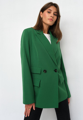 Пиджак зеленого цвета 