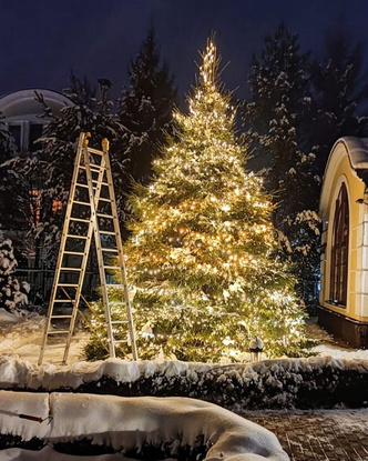 Роскошная елка с нотами у Киркорова и фотогеничная у Лорак: звезды не поскупились на украшение дома к Новому году
