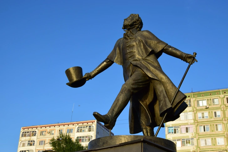 Памятник Пушкину в Астане, Казахстан | Источник: photo20ast / Alamy via Legion Media