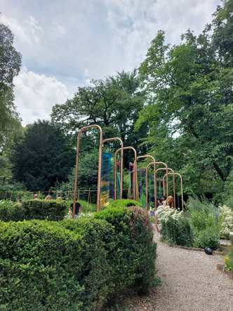 Медитативная инсталляция в ботаническом саду Брера