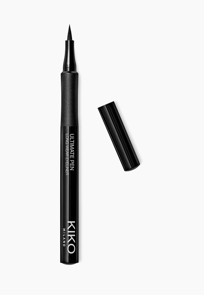 Подводка для глаз Kiko Milano маркер стойкая ULTIMATE PEN, оттенок 01, Black