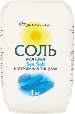 Mareman Соль морская, 1 кг