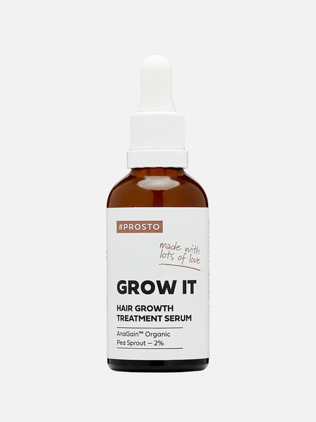 Сыворотка для волос против выпадения Grow It, Prosto Cosmetics