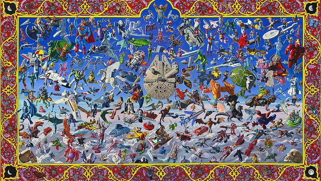 Художник недели: безумный любитель мельчайших деталей Роберт Бёрден