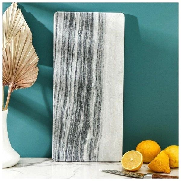 Доска для подачи «Graystone» из мрамора