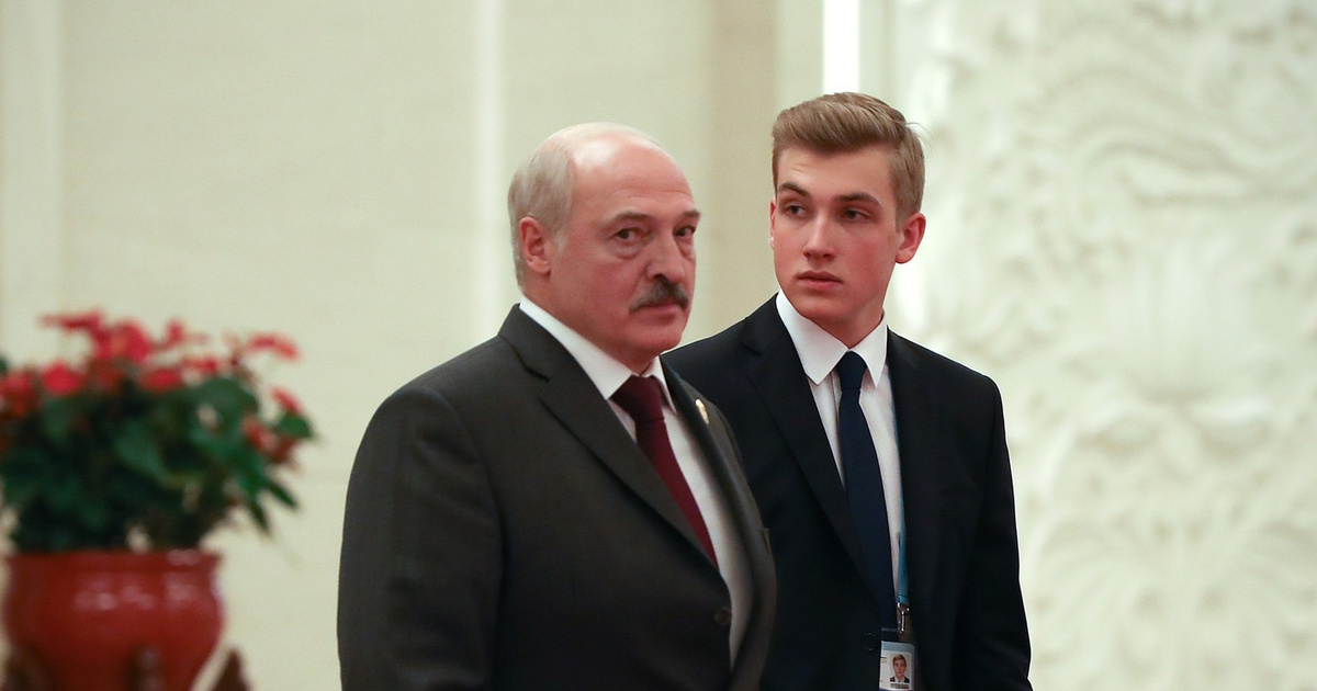 Сын лукашенко николай фото сколько лет