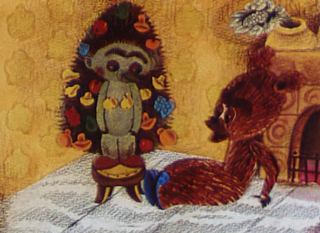 "Как Ежик и Медвежонок встречали Новый год" мультфильм 1975 фото