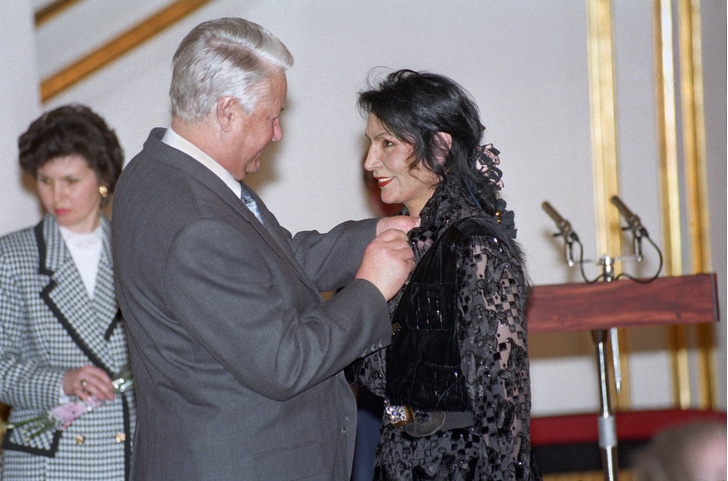 Борис Ельцин и Джуна