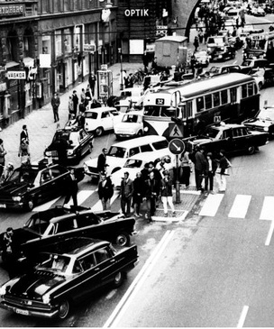 История одной фотографии: 3 сентября 1967 года — день, когда Швеция перешла на правостороннее движение