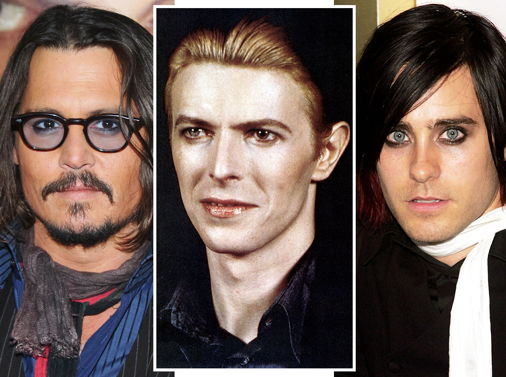 Джонни Депп, Дэвид Боуи, Джаред Лето | marieclaire.ru