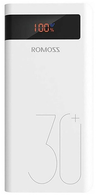 Портативный аккумулятор Romoss Sense 8P+, 30000 mAh