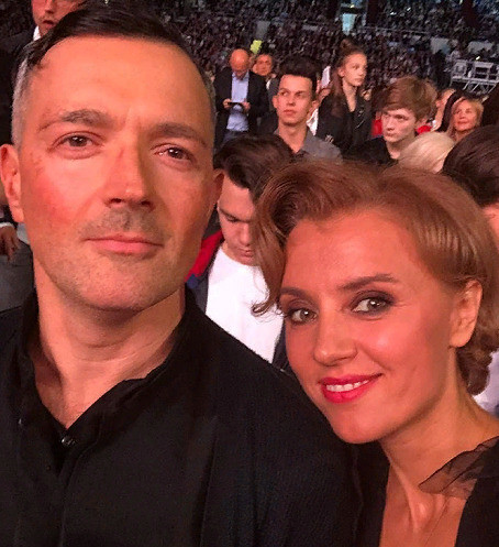 Ксения Алферова с мужем Егором Бероевым