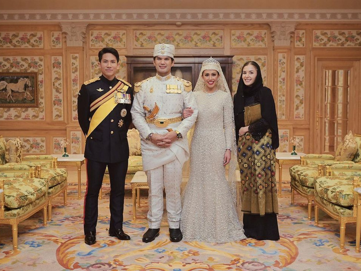 Самая красивая дочь султана Брунея вышла замуж за двоюродного брата: показываем фото роскошной свадьбы