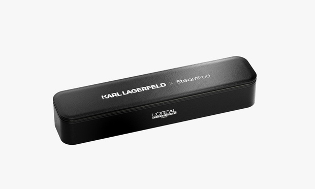 SteamPod x Karl Lagerfeld: как выглядит стайлер для волос в стиле Карла Лагерфельда
