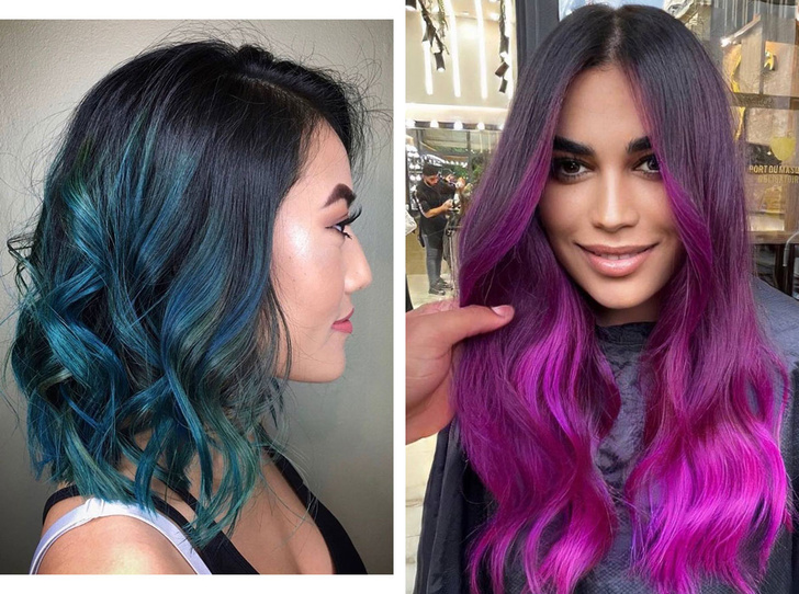 Бьюти-тренд: разноцветные волосы