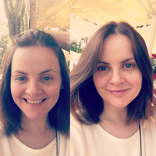 Юлия опубликовала фото без макияжа