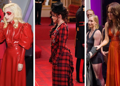 Гага в латексе и декольте Монро: что надевали звезды на встречу с королевой Елизаветой в разные годы