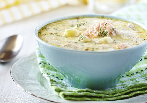 Рецепт суп из форели со сливками рецепт с фото