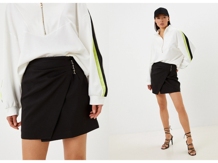 Этой весной нам всем нужна черная мини-юбка, как у Хейли Бибер: вот 5 модных вариантов