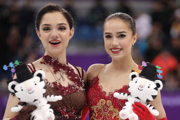 Алина и Евгения считаются главными соперницами со времен Олимпиады в Пхенчхане