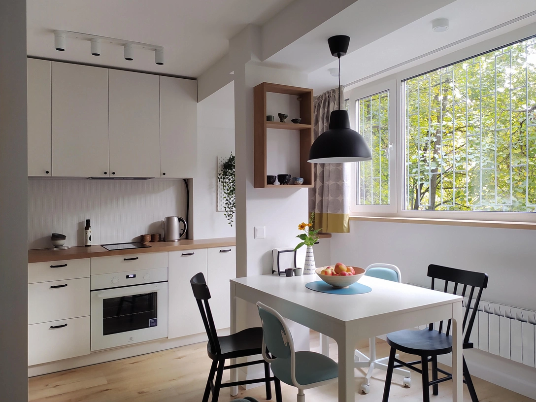 Уютная студия 28 м² в Киеве для молодой мамы с детьми | Источник: Никита Власов