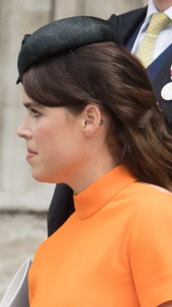 Принцесса Евгения на службе в честь Платинового юбилея правления Елизаветы II, 3 июня 2022