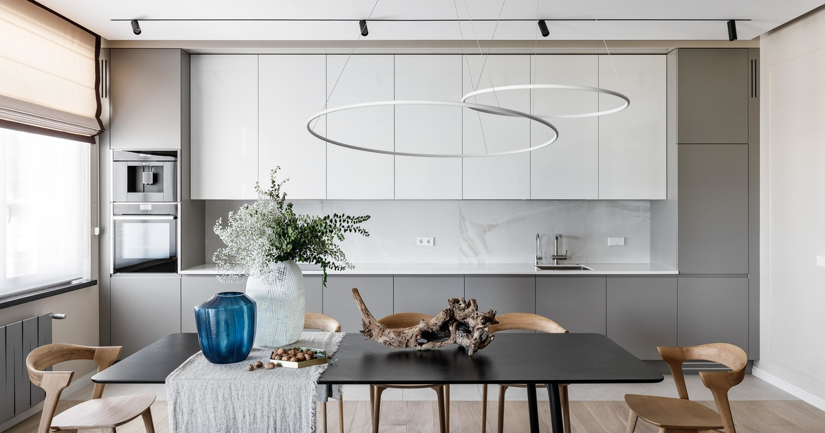 Серые кухни: 50+ примеров | myDecor