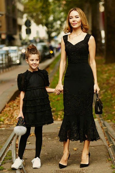 Ульяна с дочерью Василисой