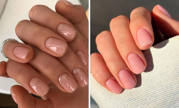 Lip gloss nails: как повторить трендовый маникюр с влажным, сияющим покрытием