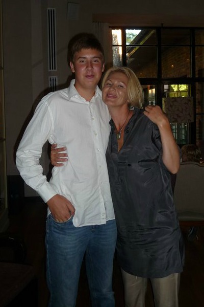 Егор со своей мамой