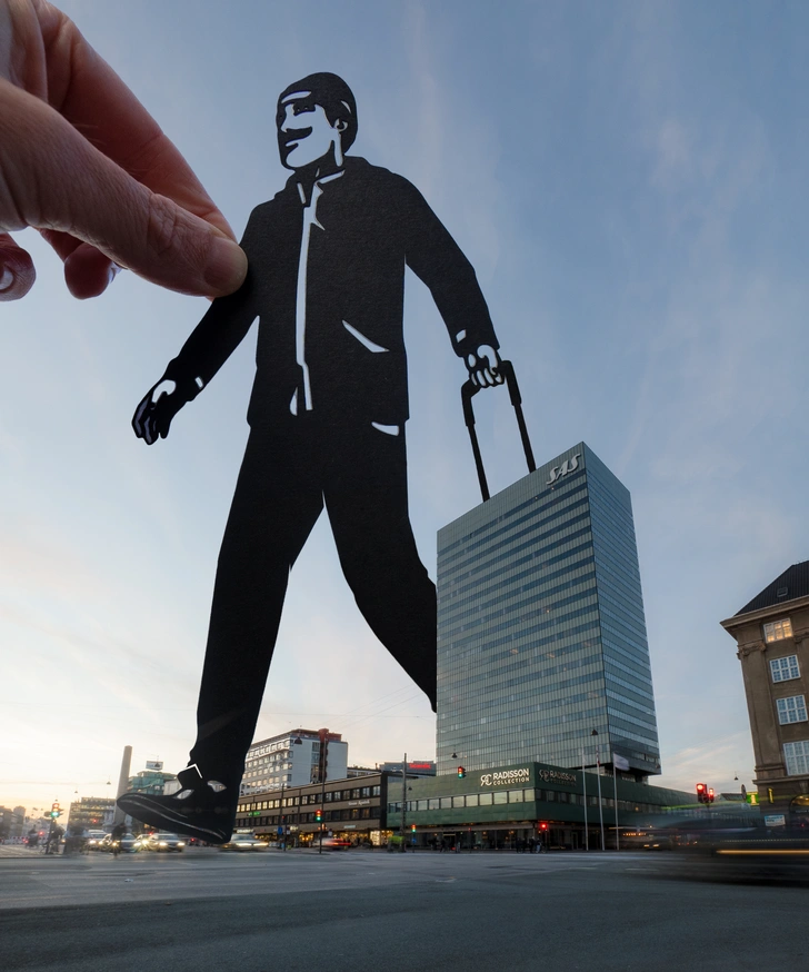 Radisson Collection Copenhagen глазами художника Рича Маккора (Paperboyo).