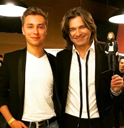 Дмитрий Маликов и его племянник Дима