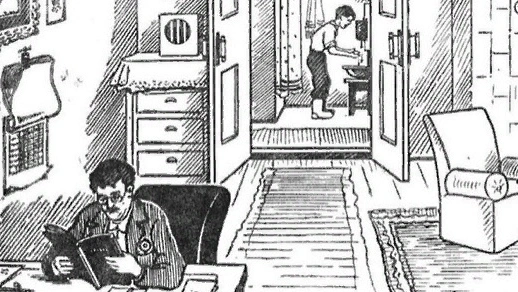 Тест-загадка на смекалку из советского детства: папа и сын в квартире