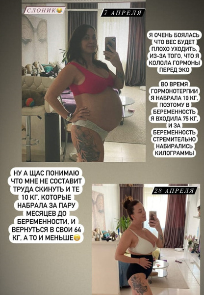 Минус 17 кг! Родившая месяц назад Наташа Фриске похвасталась фигурой — фото до и после