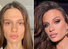 30 девушек до и после профессионального макияжа: разница очевидна