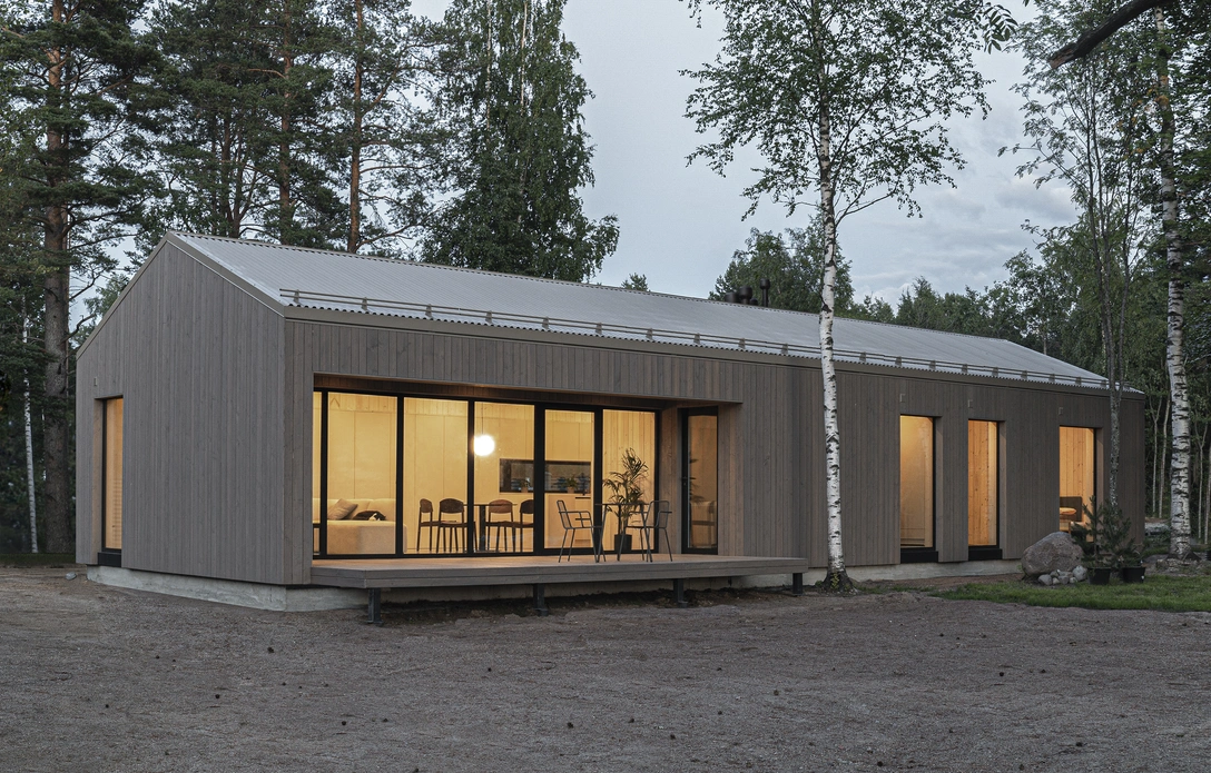 Delo House 3: проект быстровозводимого дома от российских архитекторов | Источник: Арсений Бродач