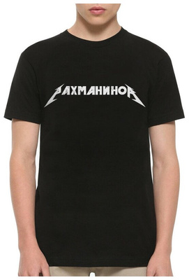 Футболка Dream Shirts «Сергей Рахманинов, Metallica», мужская